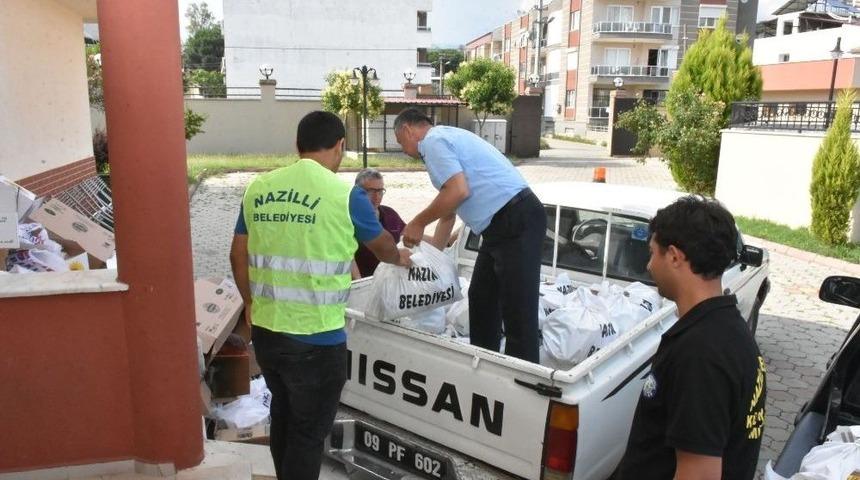 Nazilli Belediyesinden Ramazan&rsquo;da 7 Bin 500 Aile Gıda Yardımı