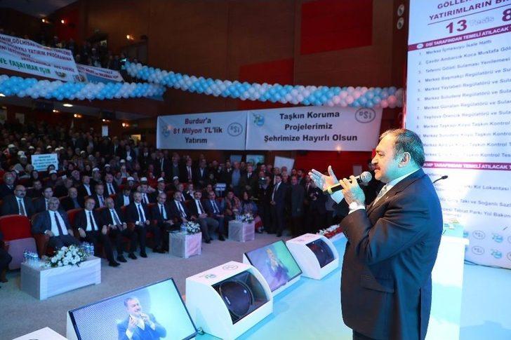 Burdur’da 81 Milyonluk 13 Tesisin Temeli Atıldı G1