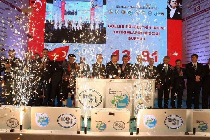 Burdur’da 81 Milyonluk 13 Tesisin Temeli Atıldı G2