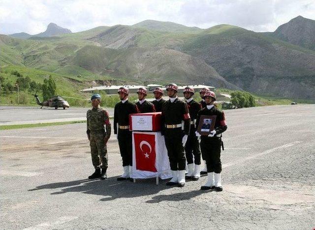 Şehit Uzman Çavuş Kolcu İçin Tören Düzenlendi