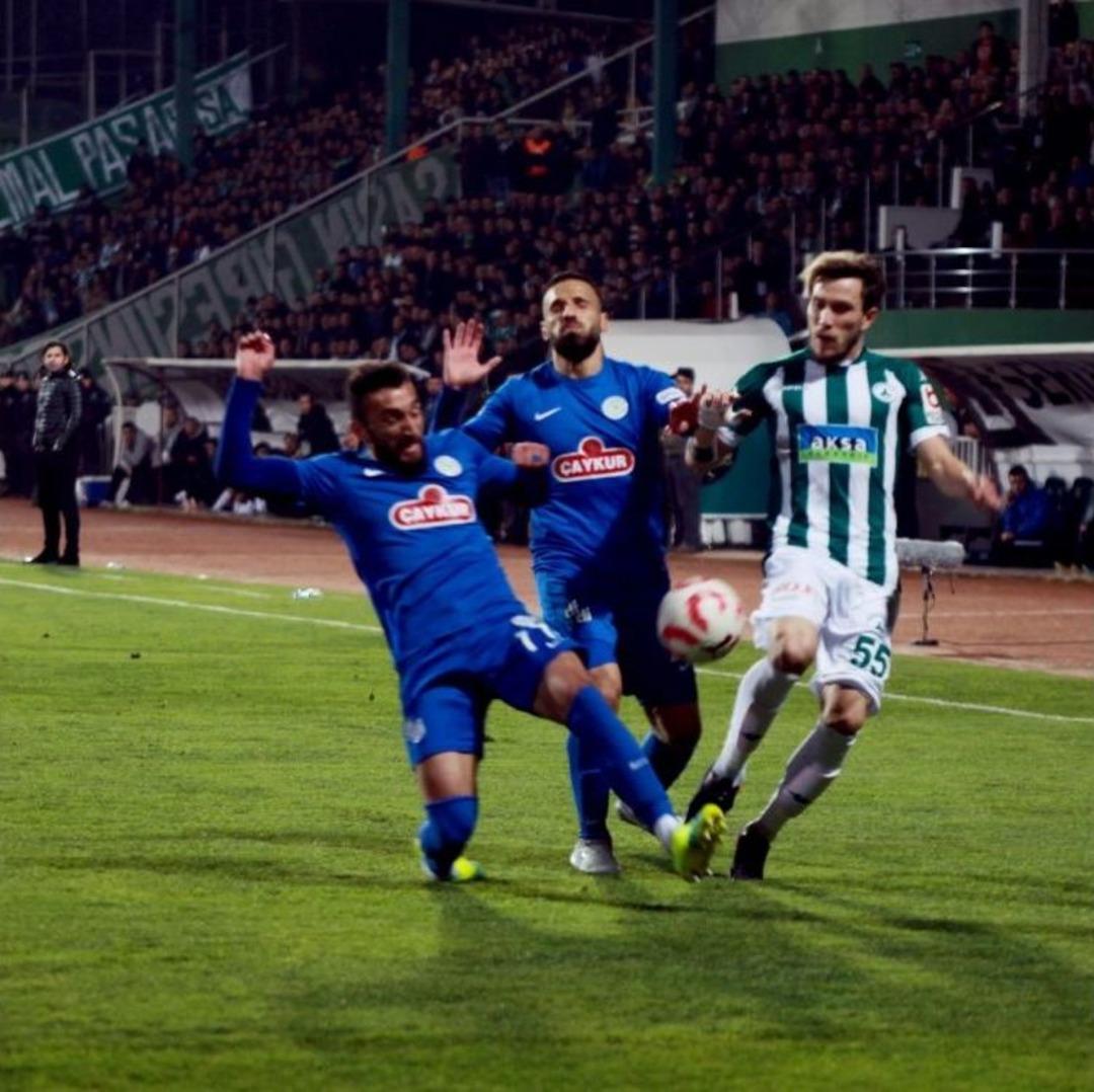 Tff 1. Lig: Akın &Ccedil;orap Giresunspor: 3 - &Ccedil;aykur Rizespor: 2