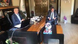 Başkan Özden’den Başkan Yaman’a Ziyaret