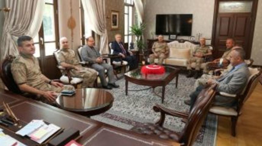 Jandarma Genel Komutan Yardımcısı T&uuml;mgeneral &Ccedil;itil Hatay&rsquo;da