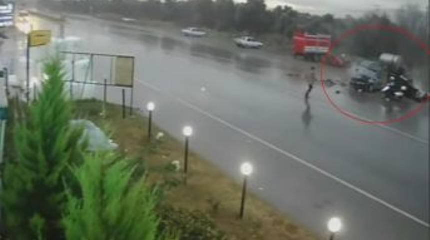 Feci Kazadan Kıl Payı Kurtuldu