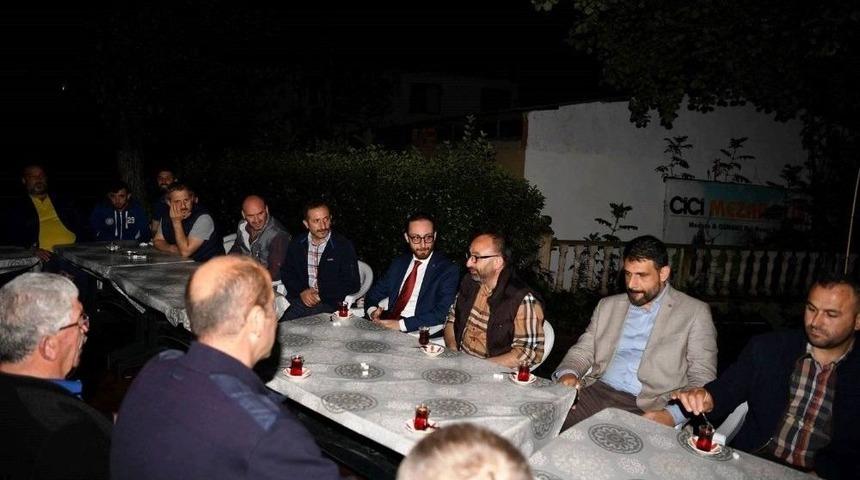Başkan Üzülmez’in Mahalle Gezileri Devam Ediyor