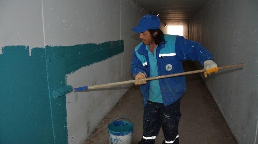 Kartepe&rsquo;de Alt Ge&ccedil;itler Boyanıyor