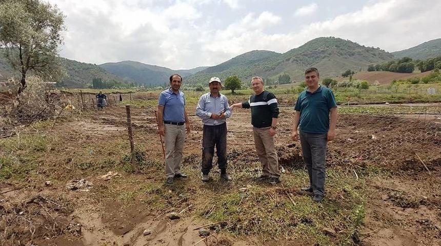 Sungurlu&rsquo;da K&ouml;ylerde Hasar Tespit &Ccedil;alışmaları S&uuml;r&uuml;yor