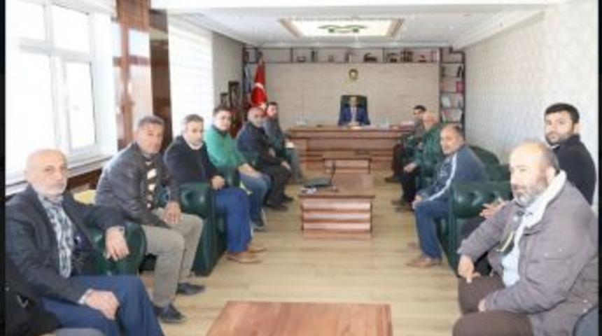 Kaymakam Ayca, Çiftçilerle Bir Araya Geldi