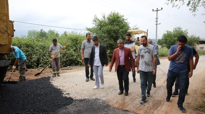 Alandüzü’nde Asfalt Bayrama Kadar Bitecek