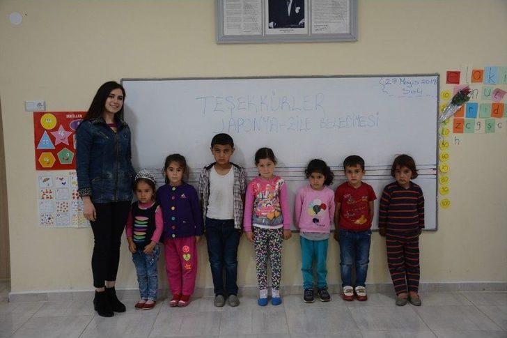 Japonya Büyükelçiliği Köy Okulunu Yeniledi G1