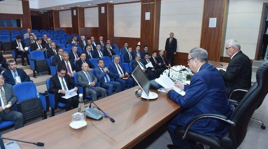 Mersin İl Koordinasyon Kurulu, Vali Su Başkanlığında Toplandı