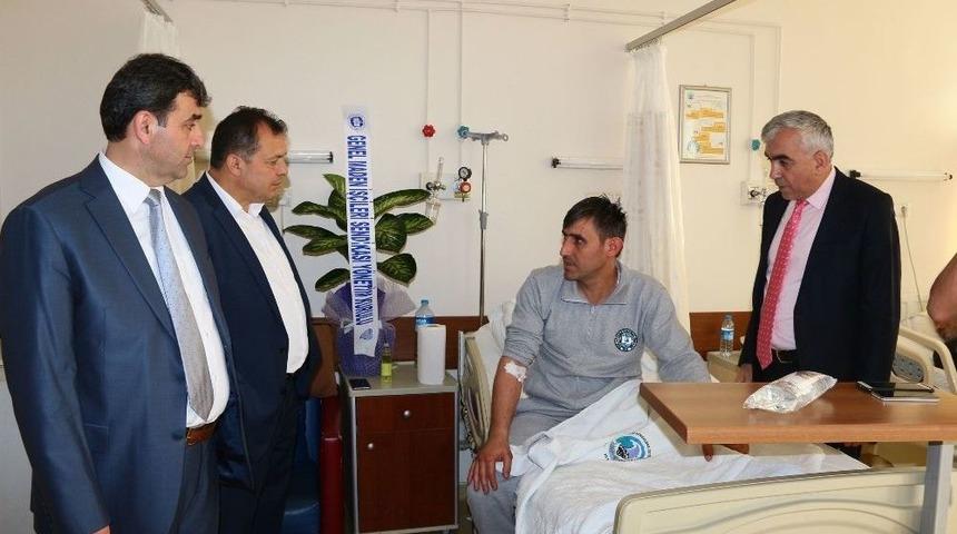 Gmis&rsquo;ten Zeki Tosun&rsquo;a Ge&ccedil;miş Olsun Ziyareti