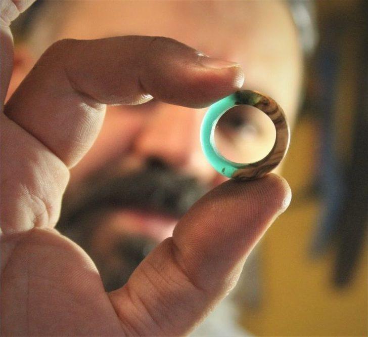 (özel Haber) Ahşap Yüzükler Altınla Yarışıyor G3