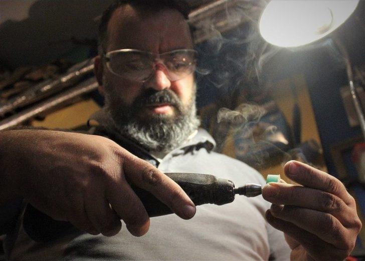 (özel Haber) Ahşap Yüzükler Altınla Yarışıyor G5