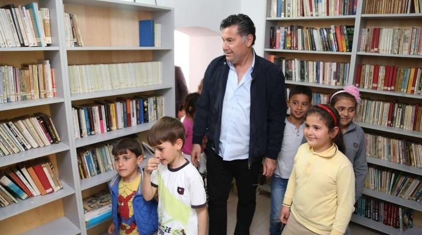 G&uuml;ndoğan Halk K&uuml;t&uuml;phanesi Yenilendi