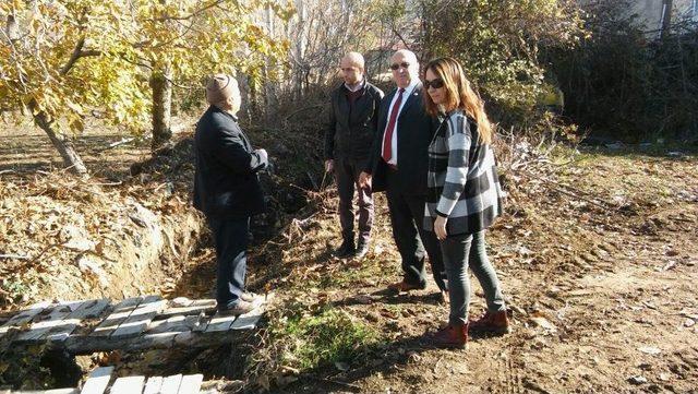 Kırkağaç’taki Yatırımlar Yerinde İncelendi