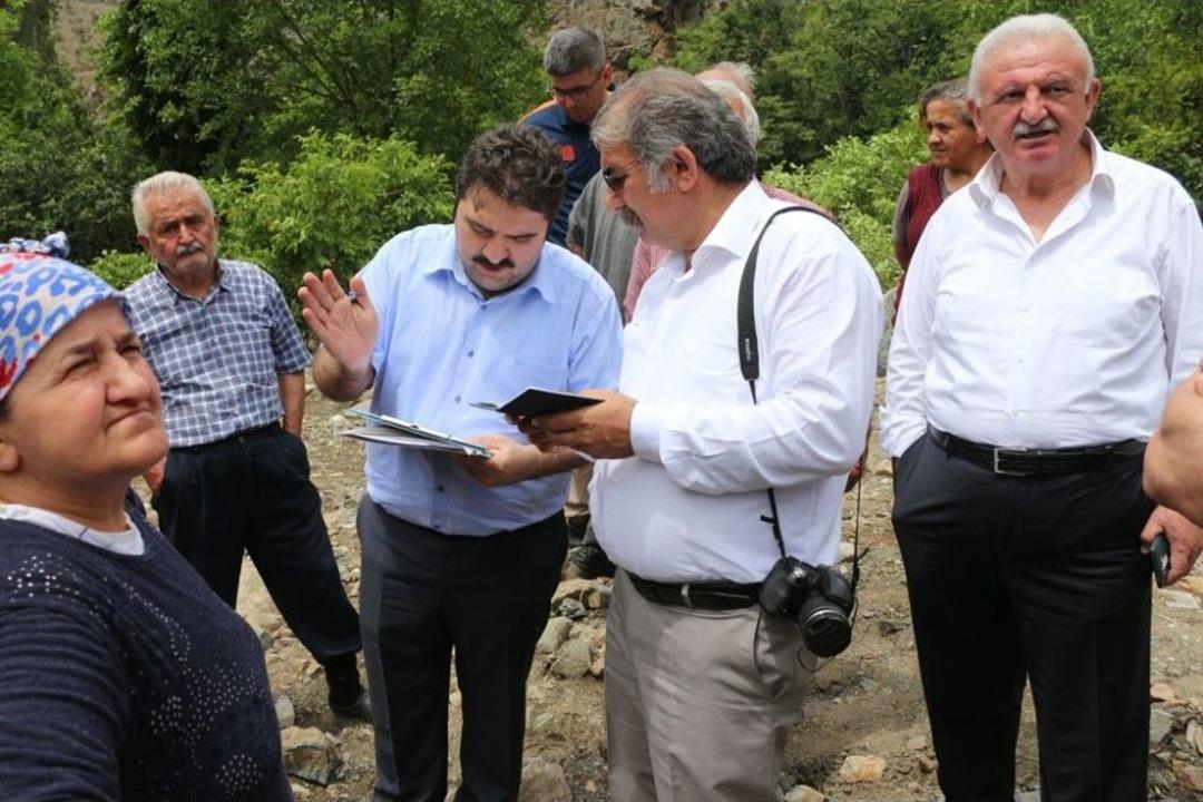 Artvin&rsquo;deki Sel Ve Heyelan