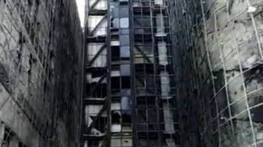 Taksim Eğitim Araştırma Hastanesi’nde Yangının Çıktığı Yer İlk Kez Görüntülendi