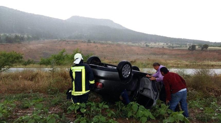 Denizli’de Trafik Kazası: 3 Yaralı