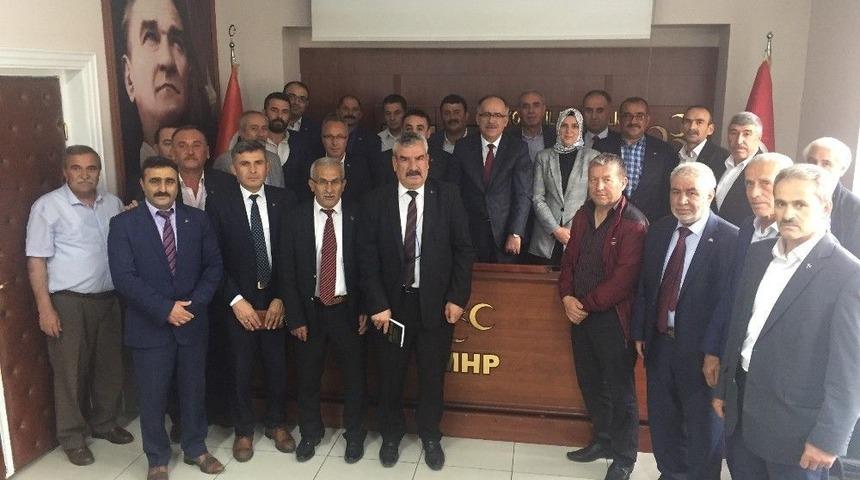 Mhp İl Başkanlığında İstişare Toplantısı