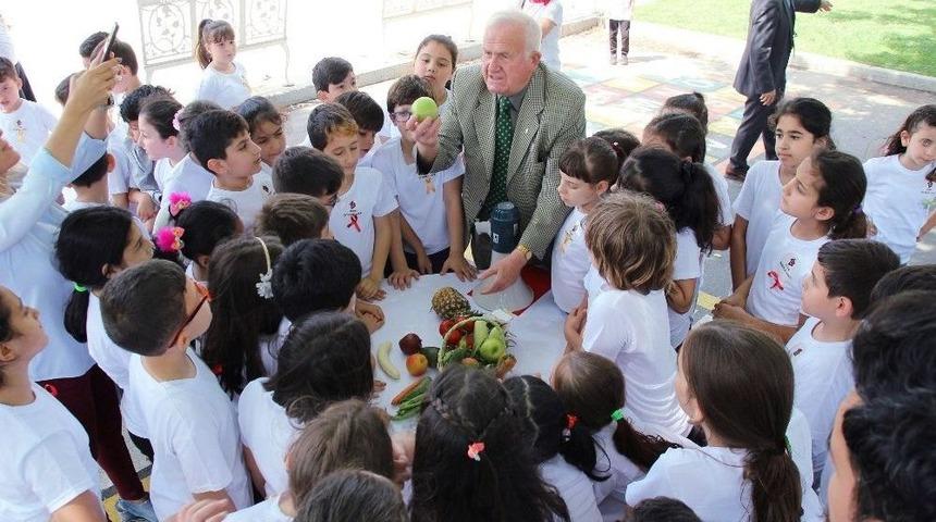 &Ccedil;ocuklar Sağlıklı Beslenme Hareketine Yeşil Işık Yaktı