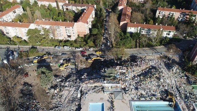 (özel) Bakırköy’deki Olaylı Yıkım Alanı Havadan Görüntülendi