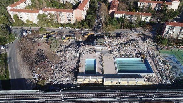 (özel) Bakırköy’deki Olaylı Yıkım Alanı Havadan Görüntülendi