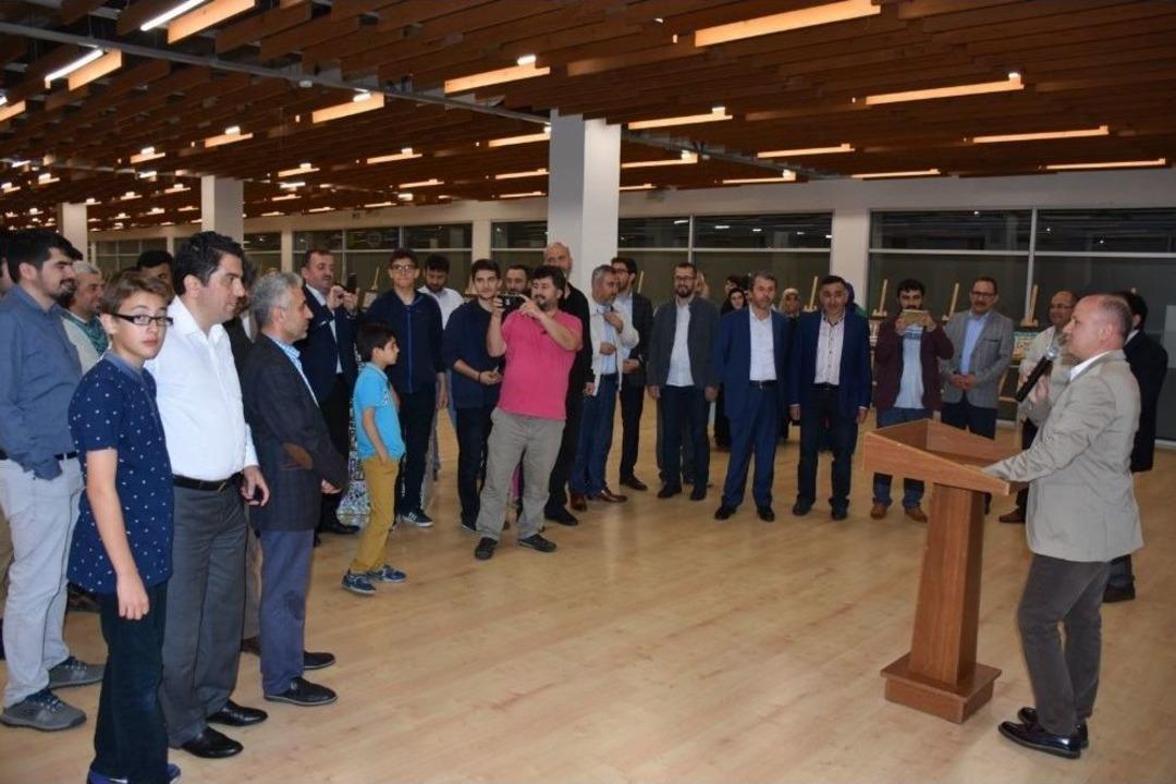 Kaligrafi Sergisi A&ccedil;ıldı