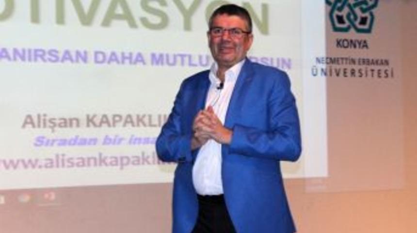 Eğitimci-yazar Kapaklıkaya Ne&uuml;&rsquo;de &Ouml;ğrencilerle Buluştu