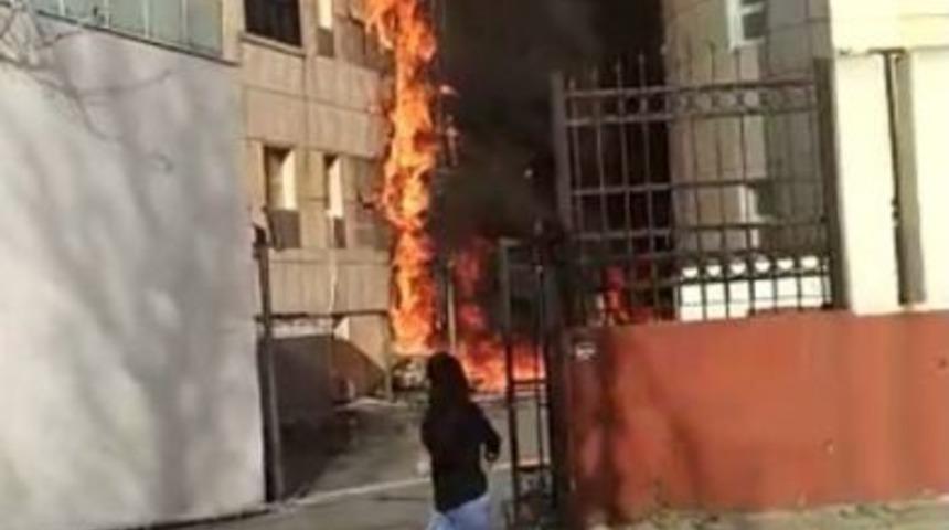 Taksim Eğitim Ve Araştırma Hastanesindeki Yangının Yeni Görüntüleri Ortaya Çıktı