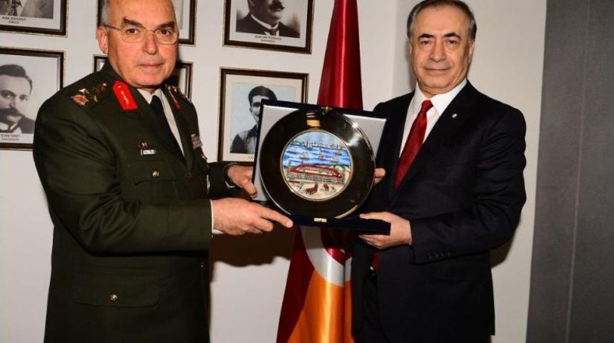 Orgeneral Musa Avsever&rsquo;den Galatasaray&rsquo;a Ziyaret
