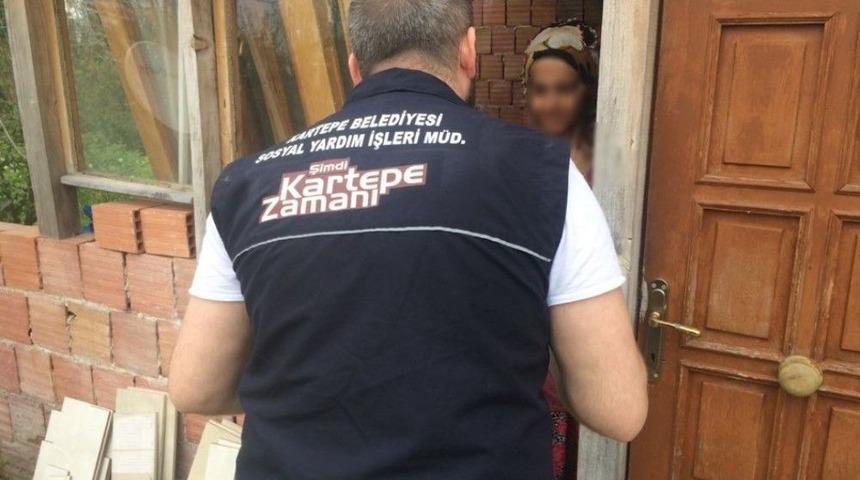 Kartepe&rsquo;de Gıda Yardımları S&uuml;r&uuml;yor