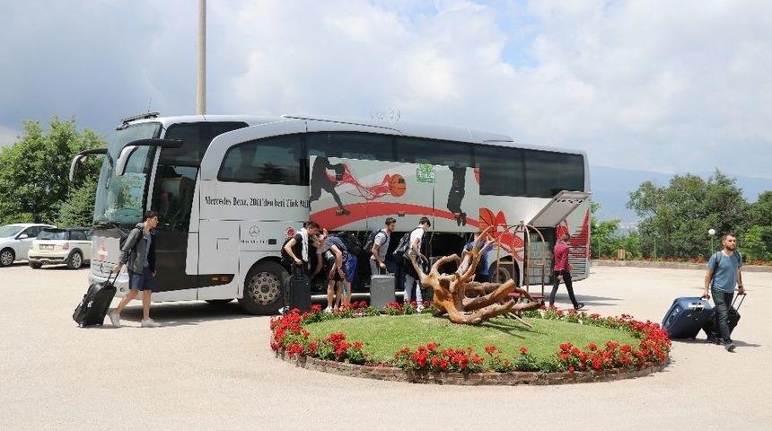 U20 Erkek Basketbol Milli Takımı Bolu&rsquo;da Kampa Girdi