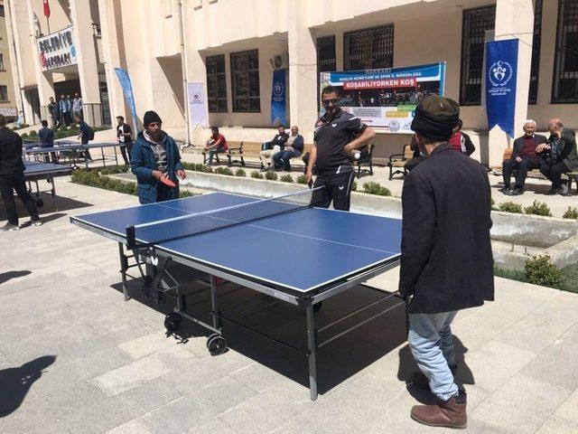 Hakkari’de Dünya Masa Tenisi Etkinliği