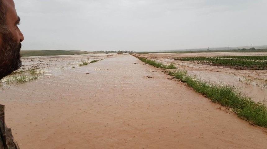 Sel Baskını Sonrası Hasar Tespit &Ccedil;alışmaları Başladı