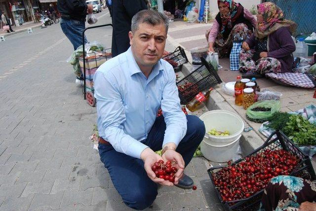 Çanakkale’de Kiraz Üreticisi Endişeli