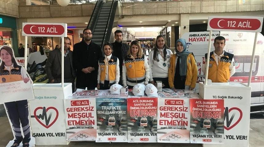 Mardin 112 &rsquo;yaşama Yol Ver&rsquo;iyor