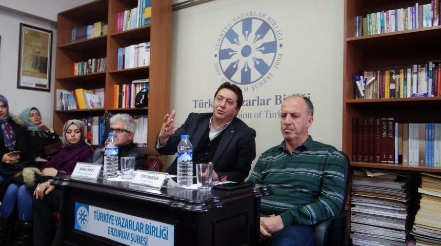 T&uuml;rkez Ve Bindesen Yazarlar Birliğinin Konuğu Oldu