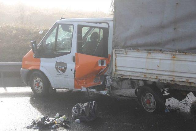 Hurdaya D&ouml;nen Otomobilden S&uuml;r&uuml;c&uuml; Sağ Kurtuldu 3