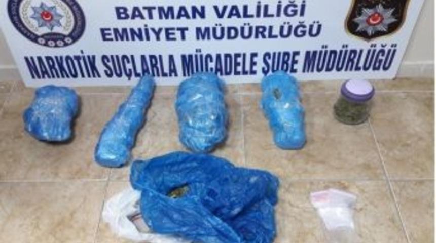 Batman&rsquo;da Uyuşturucu Operasyonu