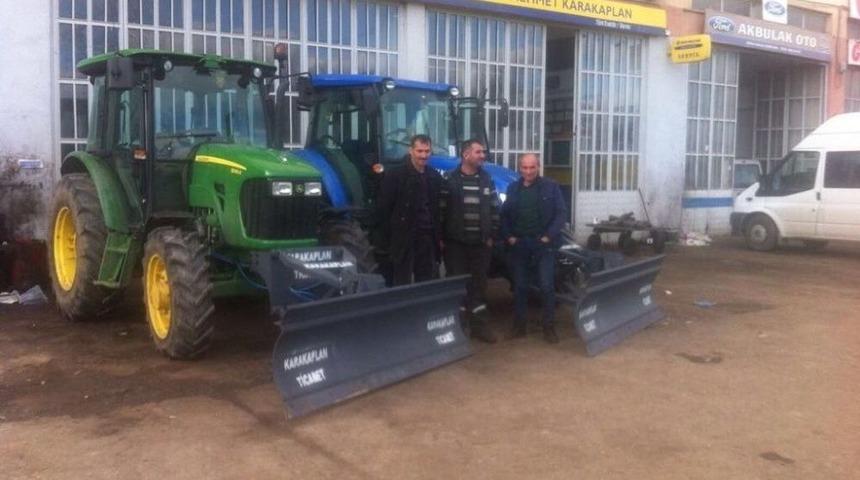 K&ouml;y Yolları Trakt&ouml;rle A&ccedil;ılacak