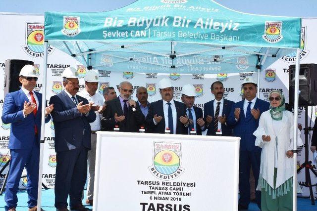 Takbaş Mahallesi Kartaltepe Camiinin Temeli Atıldı