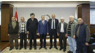 Özvatan Heyetinden Başkan Çelik’e Teşekkür