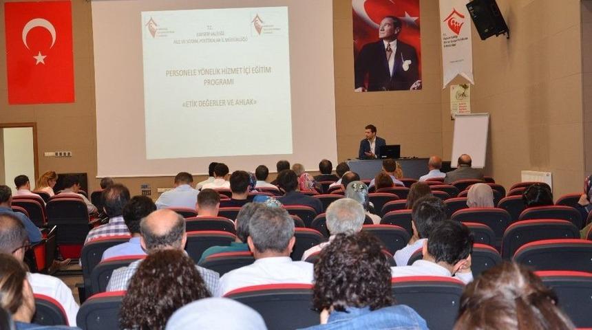 Asp İl M&uuml;d&uuml;rl&uuml;ğ&uuml;nde Etik Ve Ahlak Konferansı