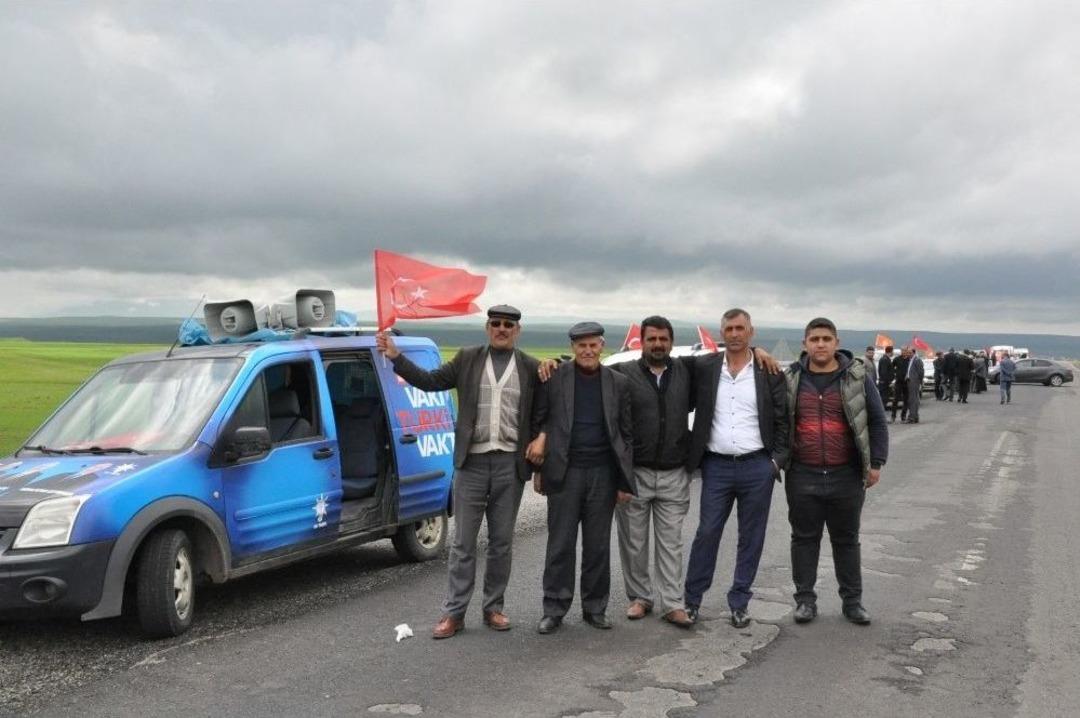 Bakan Ahmet Arslan, Partisinin Arpa&ccedil;ay Ve Akyaka Se&ccedil;im Koordinasyon Merkezlerinin A&ccedil;ılışını Yaptı