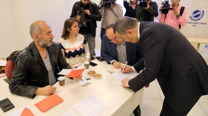 Kayso Başkanı Mehmet B&uuml;y&uuml;ksimitci G&uuml;ven Tazeledi