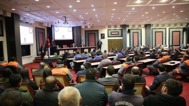 Melikgazi Çalışanlarına Uyuşturucu İle Mücadele Semineri