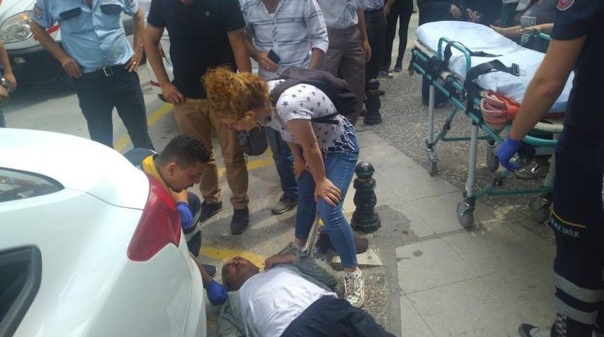 Duyarsız S&uuml;r&uuml;c&uuml; Engelliyi Hastanelik Etti