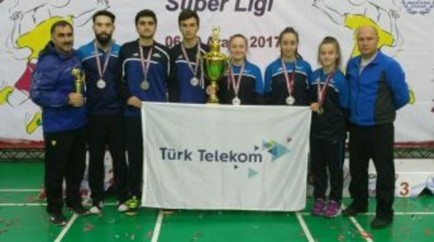 Erzincan T&uuml;rk Telekom Spor S&uuml;per Ligin İkincisi