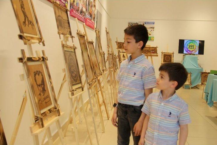 Okuldan "ahşap Ürünleri Sergisi" G3